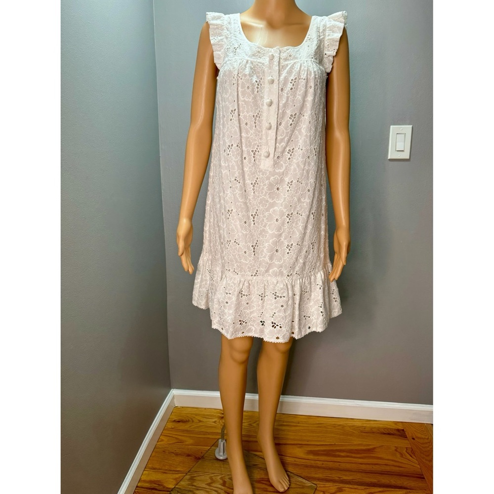 Juicy Couture White Soft Woven Dress With Tags